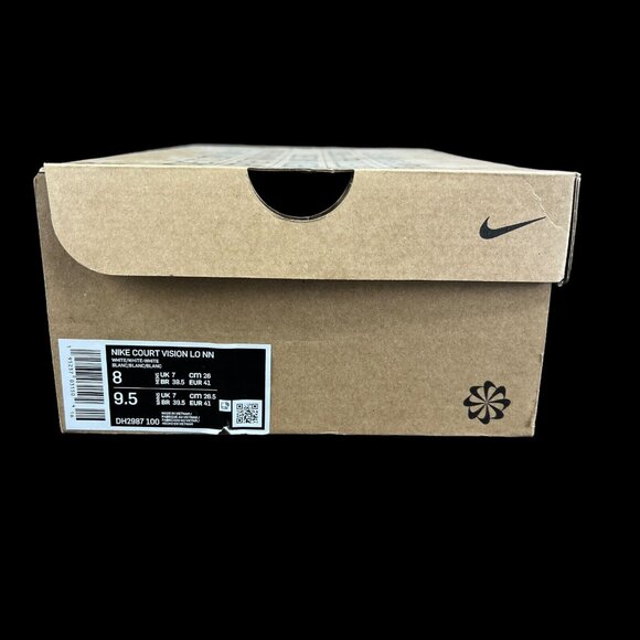 Nike Court Vision Triple White Shoes DH2987-100 Women's Size 8 - Picture 10 of 12